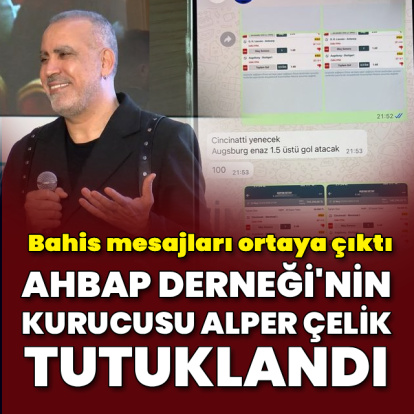 Ahbap Derneği'nin kurucusu Alper Çelik tutuklandı