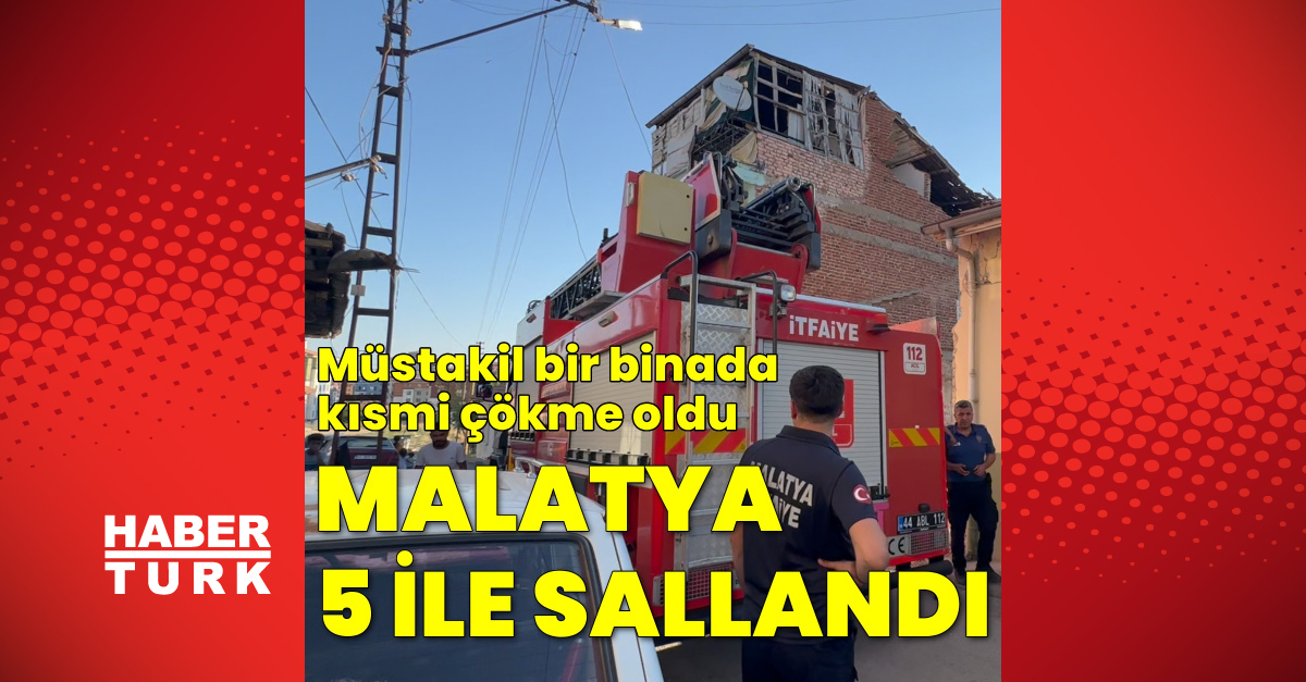 DEPREM! SON DAKİKA HABERİ: Malatya'da 5 büyüklüğünde deprem - Son dakika deprem haberi | Son dakika haberleri