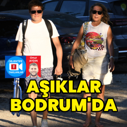 Mirkelam sevgilisiyle Bodrum'da