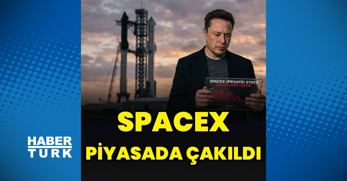 Elon Musk'ın SpaceX'i piyasada değer kaybetti
