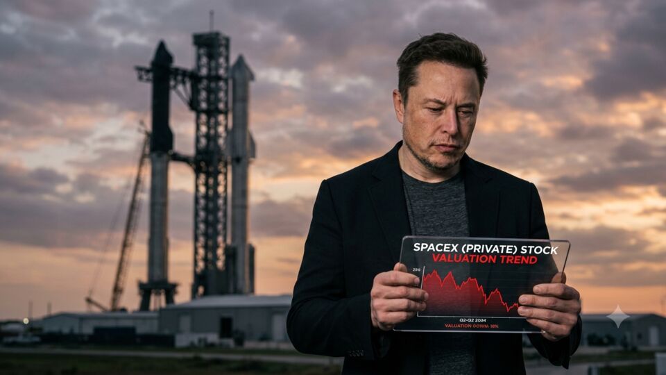 Elon Musk'ın SpaceX'i piyasada çakıldı