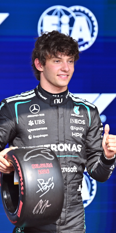 Belçika Grand Prix'sinde pole Antonelli'nin!
