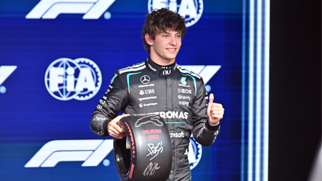Belçika Grand Prix'sinde pole Antonelli'nin!