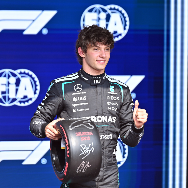 Belçika Grand Prix'sinde pole Antonelli'nin!