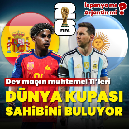 Dünya Kupası sahibini buluyor!