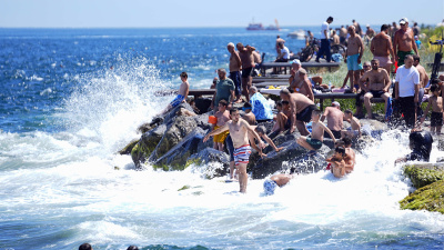 İstanbul'da hava çok sıcak