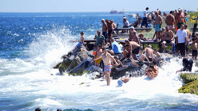 İstanbul'da hava çok sıcak