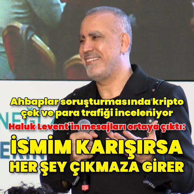 Ahbaplar soruşturmasında kripto, çek ve para trafiği