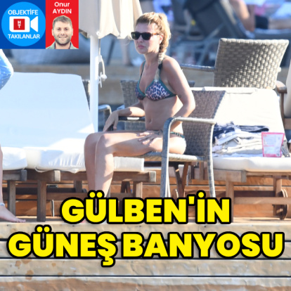 Gülben'in güneş banyosu