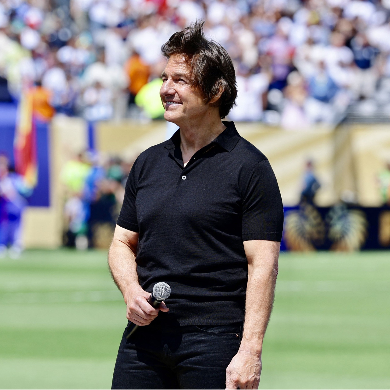 Final maçını Tom Cruise başlattı
