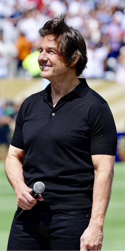 Final maçını Tom Cruise başlattı