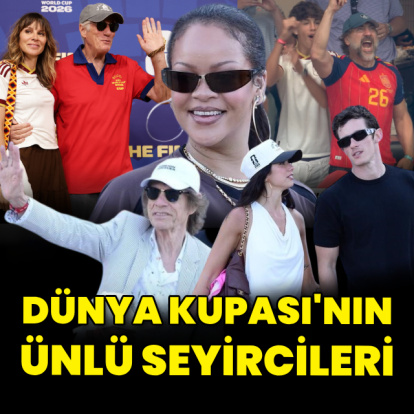 Final maçının ünlü seyircileri