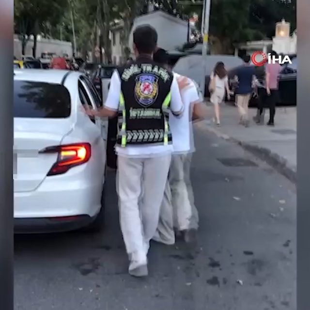 Sarıyer'de değnekçilere operasyon