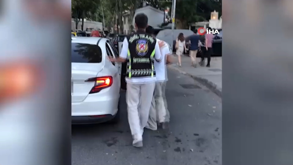 Sarıyer'de değnekçilere operasyon