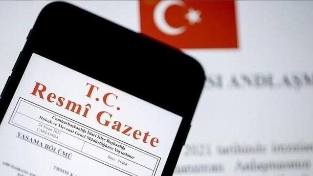 Resmi Gazete yayımlandı!