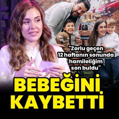Bebeğini kaybetti
