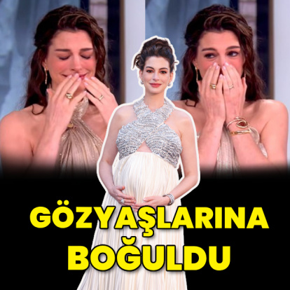 Gözyaşlarına boğuldu