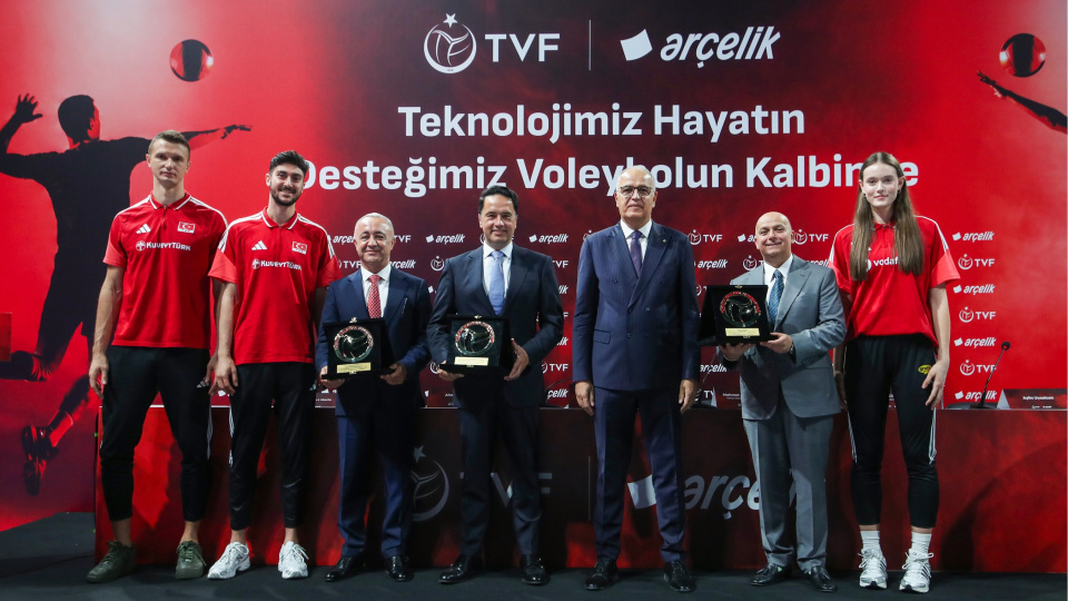 Arçelik'ten Voleybol Milli Takımlarına sürdürülebilir destek