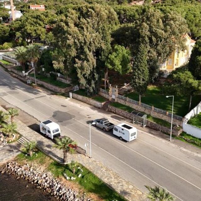 Ayvalık'ta karavan yasağı kararı