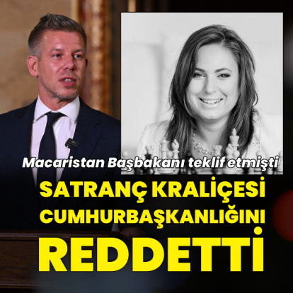Satranç kraliçesi cumhurbaşkanlığı teklifini reddetti