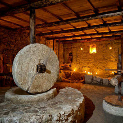 Syedra'daki antik zeytinyağı işleği restore edildi