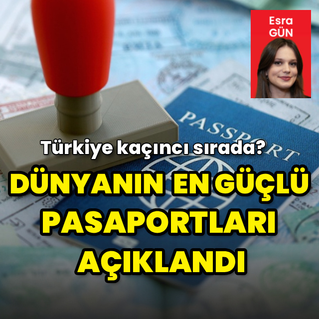 Dünyanın en güçlü pasaportları açıklandı