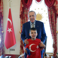 Cumhurbaşkanı Erdoğan "Cake Not Hate" kampanyasıyla tanınan Joshua Harris’i kabul etti