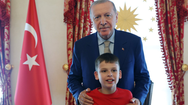 Cumhurbaşkanı Erdoğan "Cake Not Hate" kampanyasıyla tanınan Joshua Harris'i kabul etti