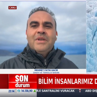 Türk bilim insanları Arktik'te