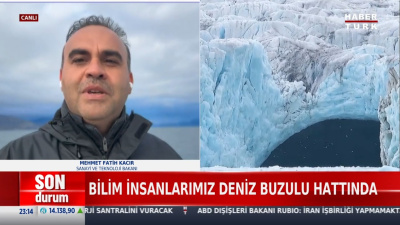 Türk bilim insanları Arktik'te