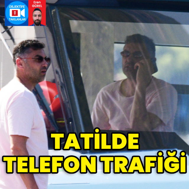 Tatilde telefon trafiği