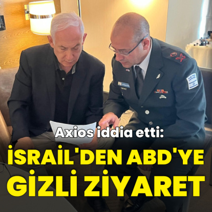 İsrail'den ABD'ye gizli ziyaret