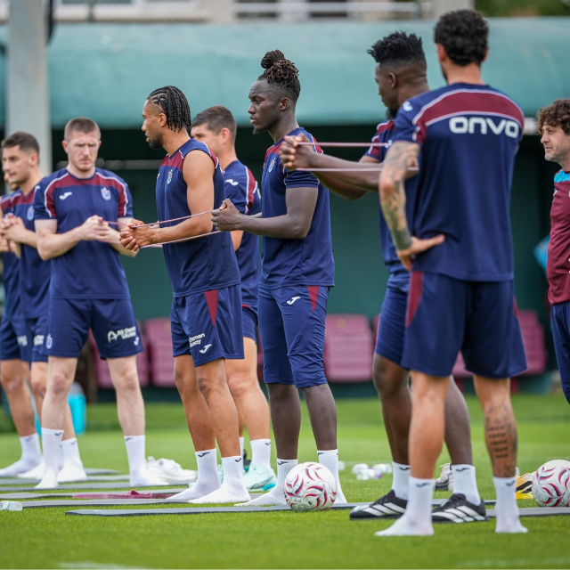 Trabzonspor kamp kadrosunu açıkladı!