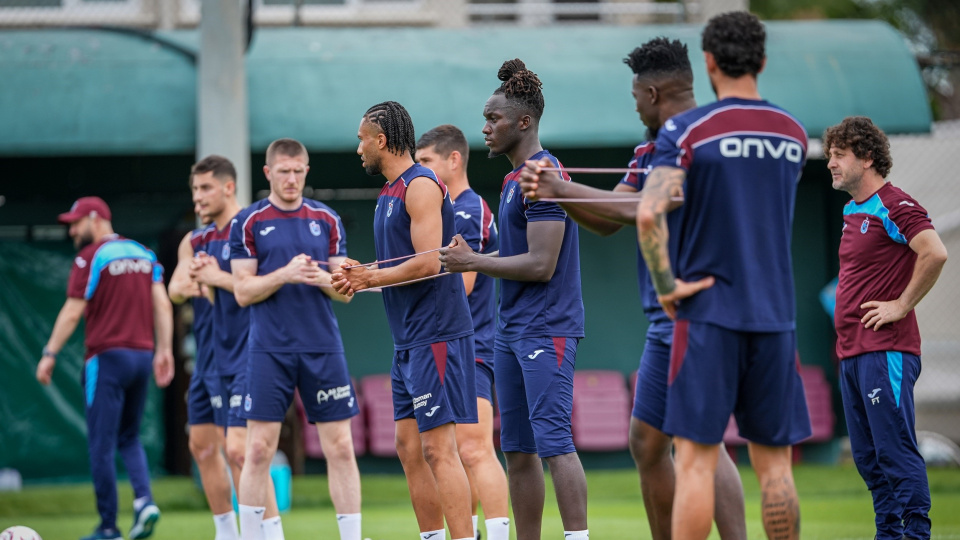 Trabzonspor kamp kadrosunu açıkladı!