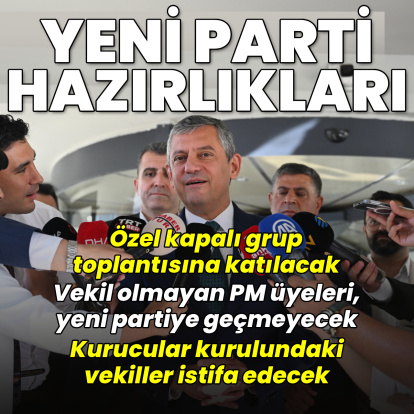 Özgür Özel'den kapalı grup toplantısı!