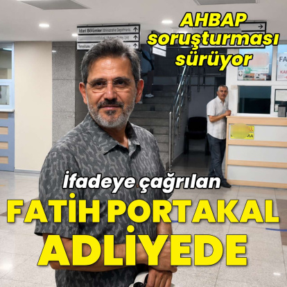 Fatih Portakal adliyede
