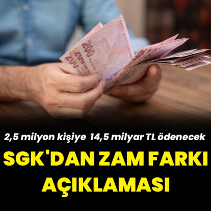SGK'dan Emekli Sandığı zam farkı açıklaması