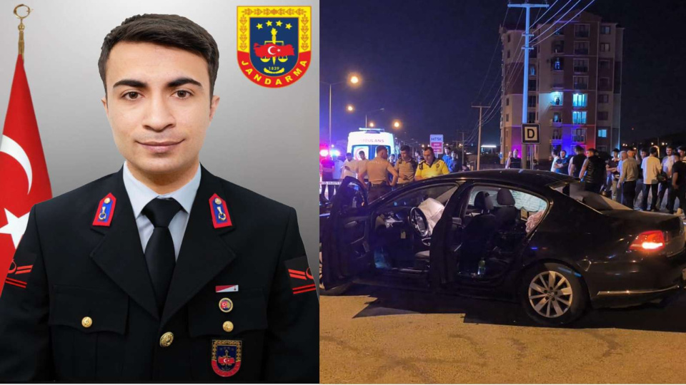Uzman Çavuş kazada can verdi
