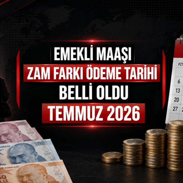 Emekli maaşı zam farkı ödeme tarihi açıklandı!