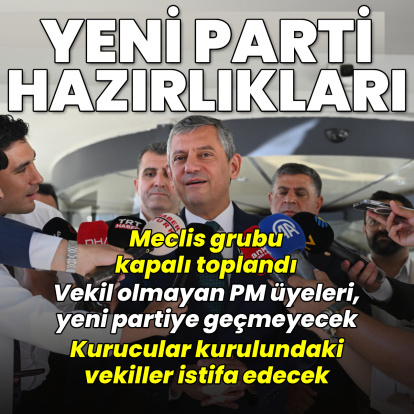 Yeni partide son gelişmeler