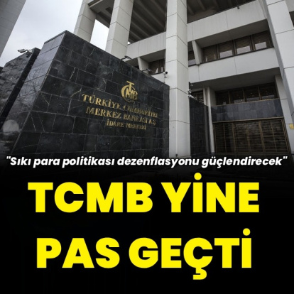 TCMB faiz kararını açıkladı