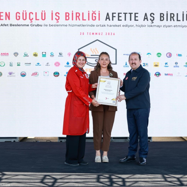 İzmir Büyükşehir'e "Afet Beslenme Akreditasyonu" onayı