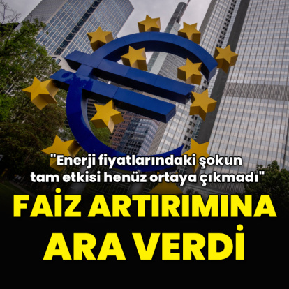 Avrupa Merkez Bankası faizi sabit bıraktı