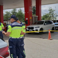 Gurbetçi benzin istasyonunda iki kardeşi vurdu! TEM'de kanlı tartışma!