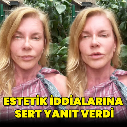 Estetik iddialarına tepki gösterdi