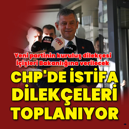CHP'de istifa dilekçeleri toplanıyor