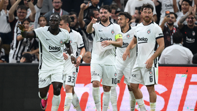Beşiktaş sahasında avantajı kaptı!