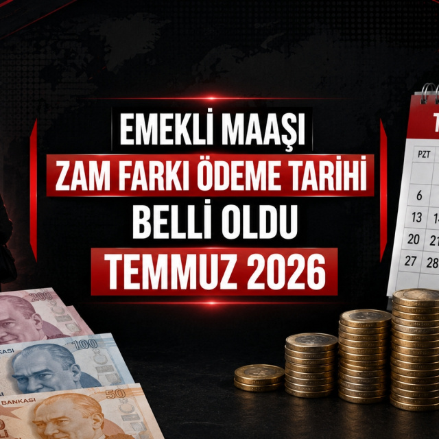Emekli maaşı zam farkı ödeme tarihi açıklandı!
