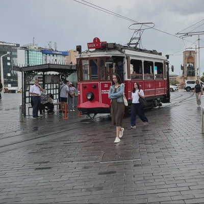 İstanbul'da yağış etkili oldu!