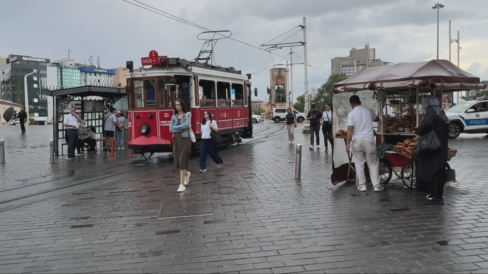 İstanbul'da yağış etkili oldu!
